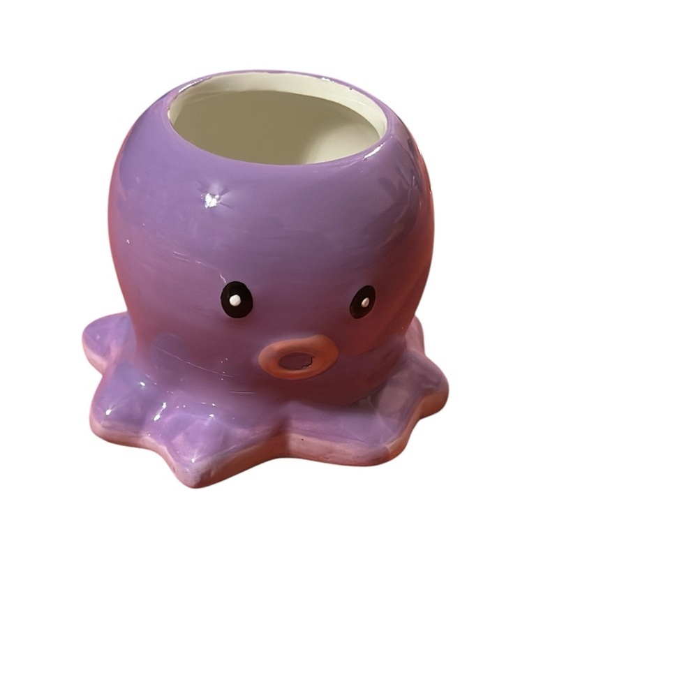 Target Purple Octopus Ceramic Planter